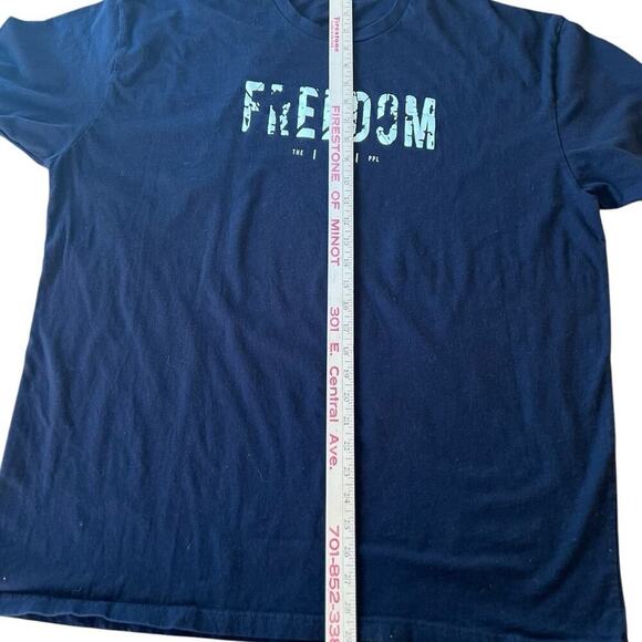 Mens 2 XL t-shirt with short sleeves, black - Picture 3 of 3